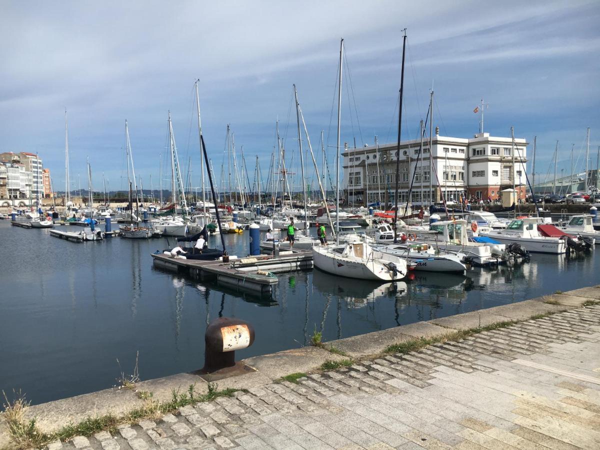 Precioso Apartamento Nuevo En El Centro De A Coruna! Exteriör bild