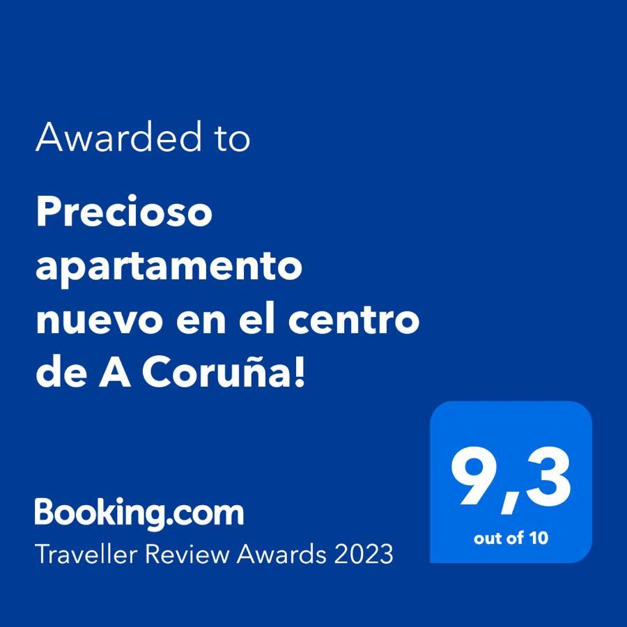 Precioso Apartamento Nuevo En El Centro De A Coruna! Exteriör bild